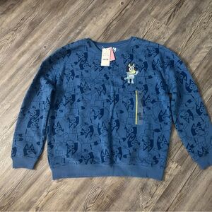 Bluey Pullover Sweatshirt NWT